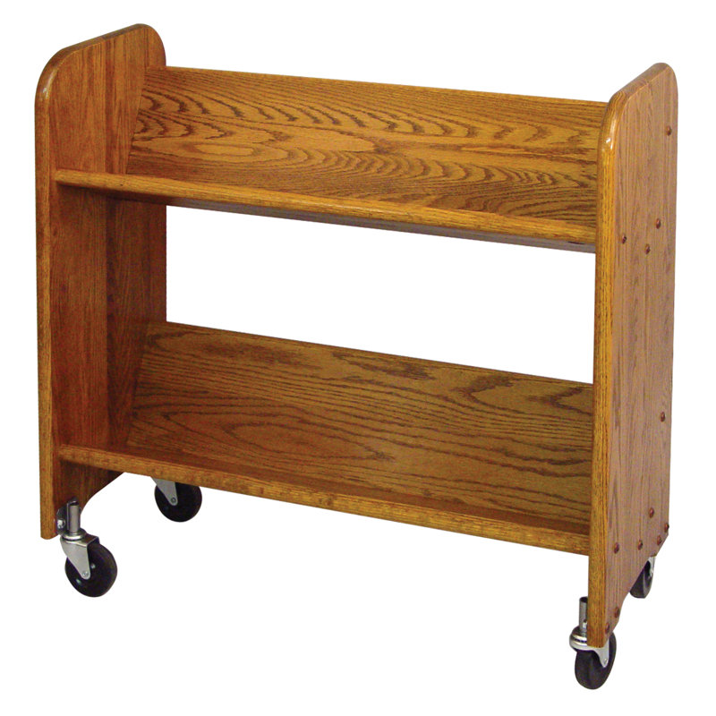 Catskill Craftsmen SlopedShelf Book Cart Wayfair